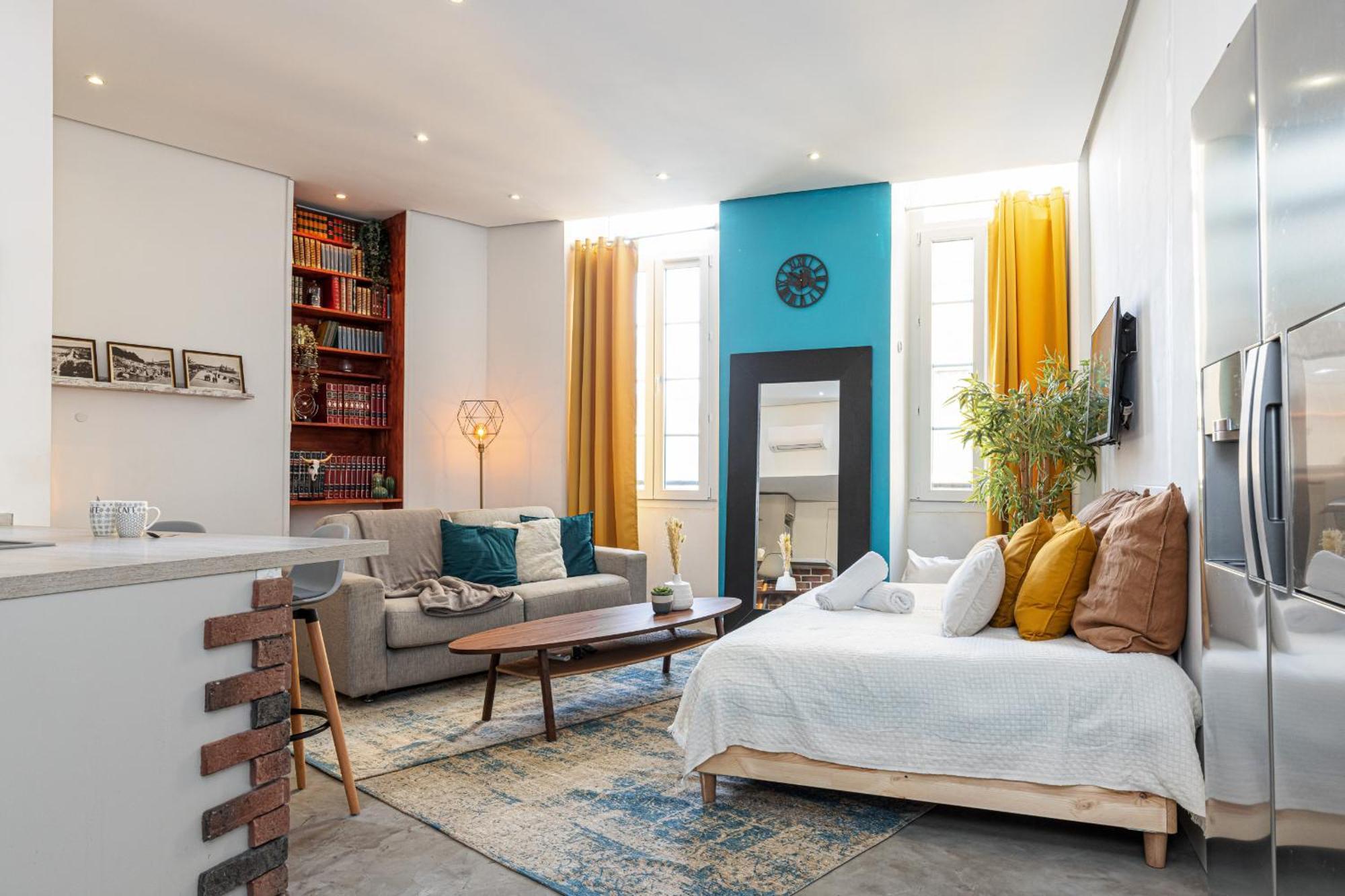 Cosy Studio In The Old Town Near Garibaldi Square นีซ ภายนอก รูปภาพ