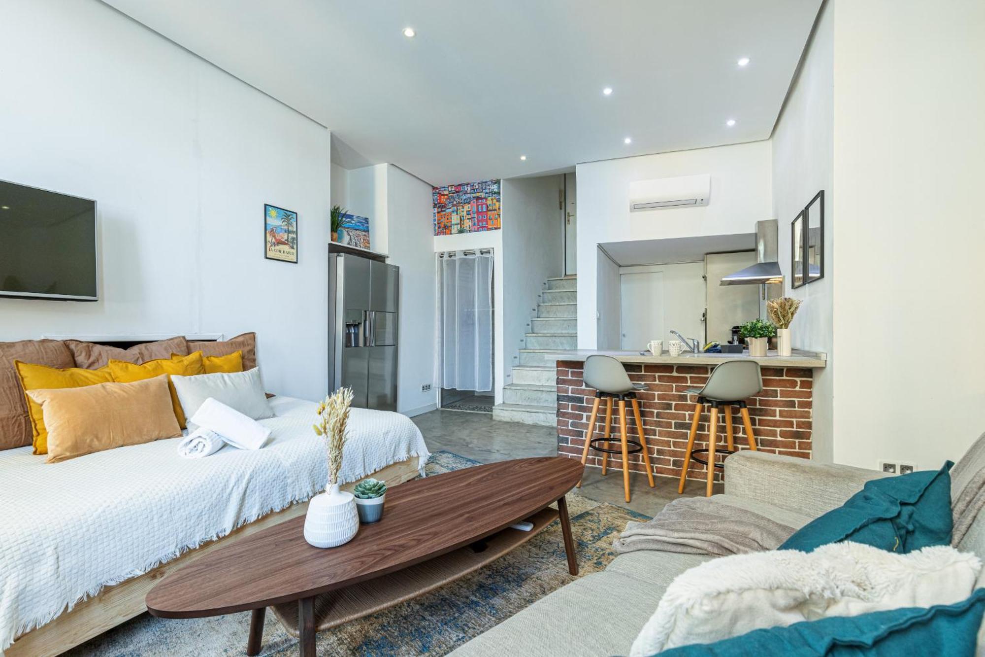 Cosy Studio In The Old Town Near Garibaldi Square นีซ ภายนอก รูปภาพ